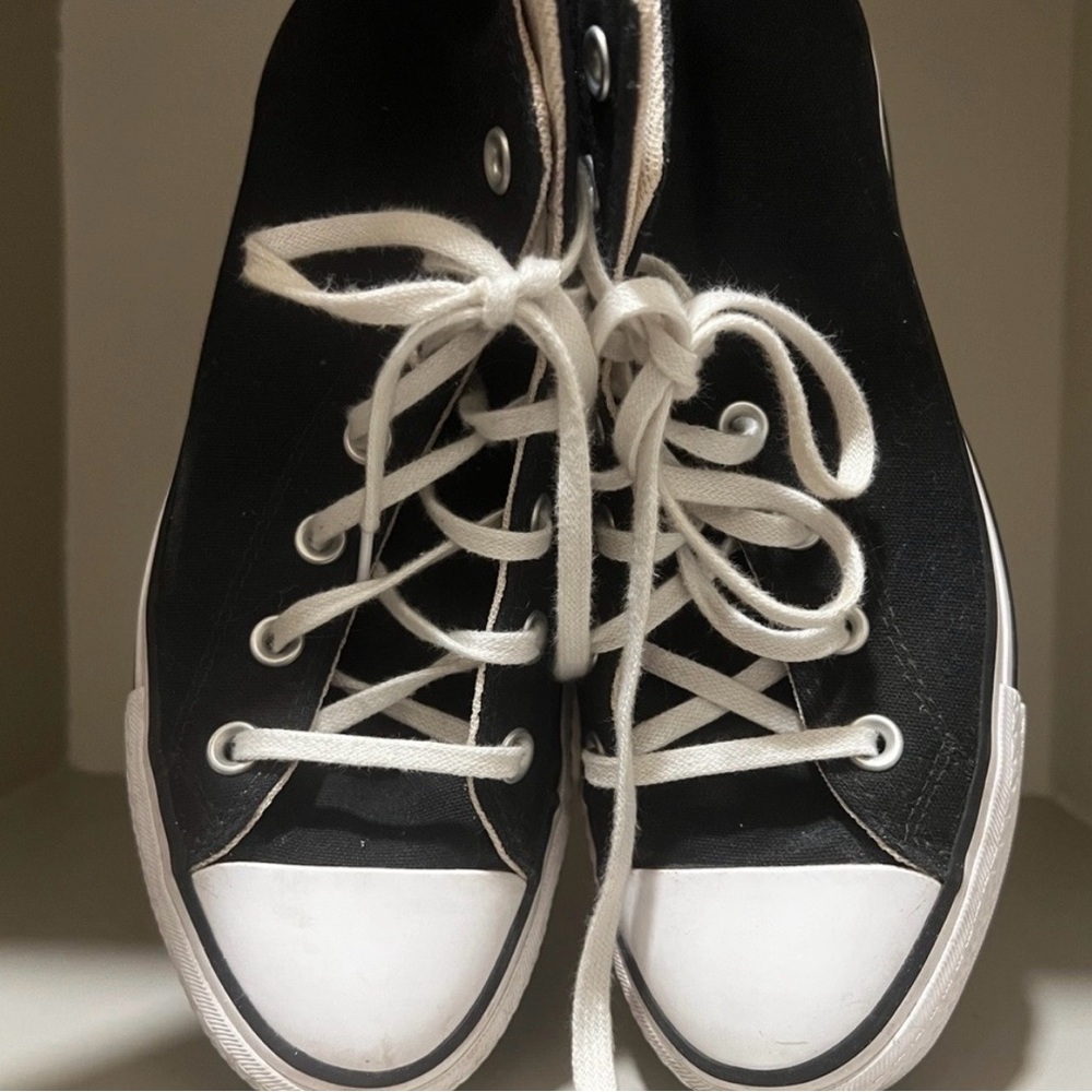 Converse Black High-Top Sneakers - Picture 5 of 6